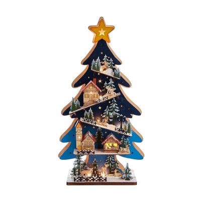 Деревянная ёлка 60 см - купить в Именях Ильича